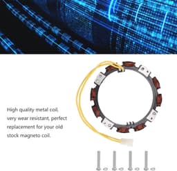 Alternator Coil 592830 - KIMISS Alternator Charging Coil - Toro Modellen 71286 71427 71429 30108 30111 - Aanpassingssets - Grasmaaier - Andere Accessoires — thumbnail 3