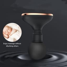 Massage Gun - Draagbaar Zakformaat - 3200 Draaibare - Oplaadbaar via USB - Fitness - Sport En Relax Massage - Krachtig En Draadloos - Voor Spierherstel En Verlichting Van Rugpijn - Zwart — thumbnail 2