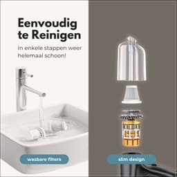 Sireza T2 - 3-in-1 kruimeldief - kruimelzuiger - kruimeldief snoerloos -6 opzetstukken - mini handstofzuiger - nat en droog - thuis, dierenhaar en auto - air duster - opbergtas — thumbnail 6