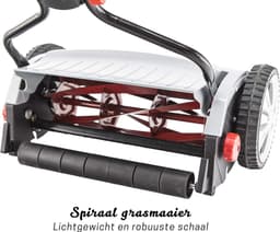 VIN® Grasmaaier Handmatig – Grastrimmer Opvouwbaar – Handmaaier 38 Cm Breed - Kooimesmaaier — thumbnail 2