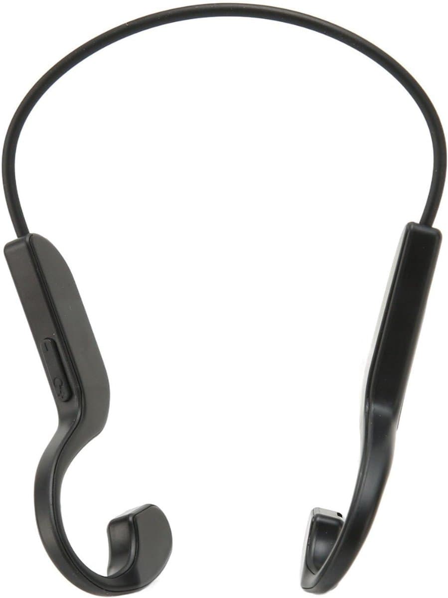 White-Label® Bone Conduction Headphone - Koptelefoon voor Activiteiten - Draadloos - Bleutooth - Zwart — afbeelding 1