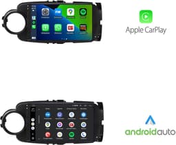 CarPlay autoradio geschikt voor Toyota Yaris | 2011 t/m 2019 | Android 13 | 9 inch | Draadloos Apple CarPlay & Android Auto | 2GB + 32GB | 8-Core processor | Davilon | 2025 model | 2011 2012 2013 2014 2015 2016 2017 2018 2019 | Bluetooth & Wifi — thumbnail 2