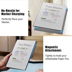 Remarkable Paper Pro Move met Marker Plus en Grijze hoes (digitaal notitieblok / notebook / schrijftablet) — thumbnail 4