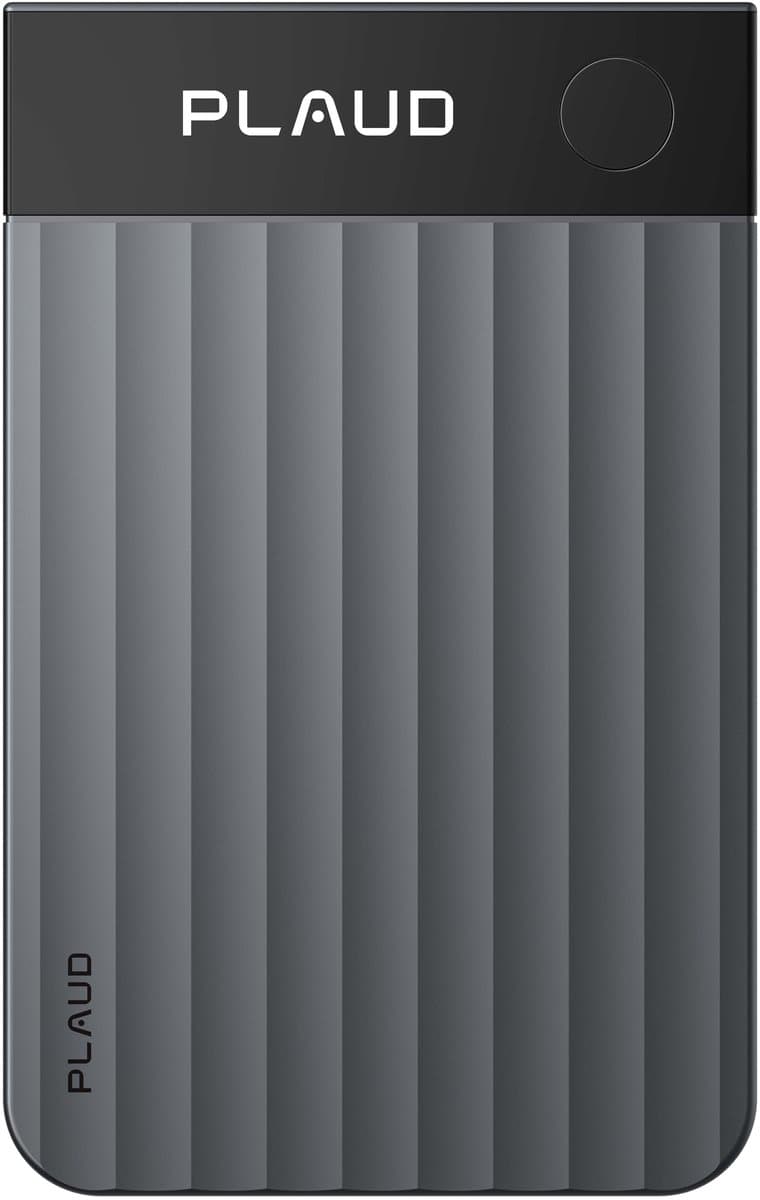 PLAUD - Note Pro Black - LLM Empowered AI Voice Recorder - 64 gb intern geheugen - Incl. Magnetic Black case in verpakking - Magsafe - Originele PLAUD hoes — afbeelding 1