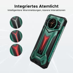 DOOGEE S200 Ultra 5G - Robuuste Smartphone - Robuuste Telefoon - 48GB RAM + 1TB ROM /2TB TF -Dimensity 7400 - 11000 mAh /66W --6,72 inch 120Hz - Android 15 -Nachtzicht-100 MP AI camera - NFC - GPS -1,32 inch display achteraan - Groente — thumbnail 4