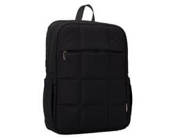 Selencia Vaya Puffy Laptop Rugzak - 16 inch Rugtas - Dames Tas - Midnight Black