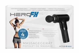 ACTIVE HERO Massage Gun HERO FX 3.0 | 6 Intensiteitsniveaus | 4 Massagekoppen | Draadloos | Stil Design | Spierherstel & Ontspanning — thumbnail 3