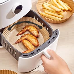 Air Fryer Liner Magneten - 2 stuks - Hittebestendige Silicone - magneetstrip - hittebestendige siliconen gespen - Voor Bakkerijen Cafe Restaurant - zwart — thumbnail 2