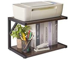 Multifunctionele 2-laags Desktop Organizer voor Printers en Documenten