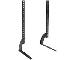 Universele TV Tafelstandaard voor 32-70 Inch Televisies en Monitoren - Maximaal 50 kg Belastbaar - VESA 800x500 - Zwart