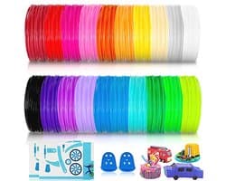 3D Pen Filament Vullingen - 20 Kleuren 1.75mm voor Creatieve Projecten