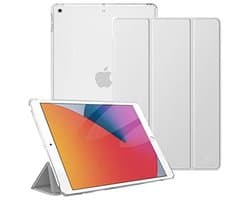 Ultra-Dunne en Lichtgewicht Beschermcase voor iPad 10.2 Inch (9e/8e/7e Generatie) met Transparante Achterkant en Automatische Slaap-wake Functie