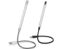 Flexibele USB LED Leeslampen - Dimbare Touch Schakelaar voor Laptop en Bed