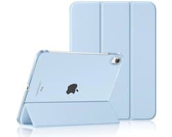 Beschermhoes voor iPad 10e en 11e generatie - Transparant en Lichtblauw