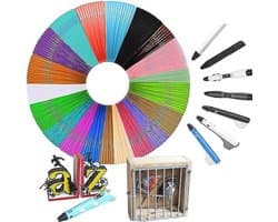 Filament voor 3D-printpen - 20 kleuren, 1,75 mm, 100 meter