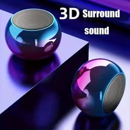 Draagbare Bluetooth mini-luidspreker, 360° surround sound, basmembraan, gemaakt van aluminiumlegering. — thumbnail 4