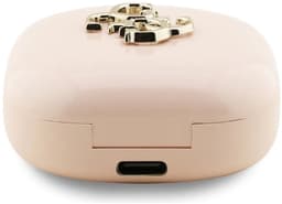 Guess Bluetooth oortjes- TWS - 4G Metal Logo - Roze — thumbnail 3
