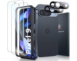 Displaybeschermfolie voor Google Pixel 9 - 4 Lagen Bescherming, Krasbestendig, HD Volledige Dekking, Vingerafdruk-ID Compatibel