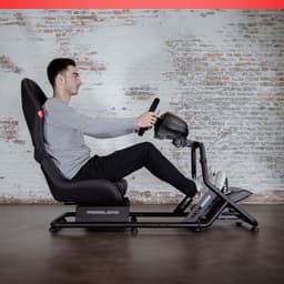 REBBLERS® SIMR 300 Sim Racing Cockpit - Racestoel - Volledig Verstelbaar - Zwart — thumbnail 5