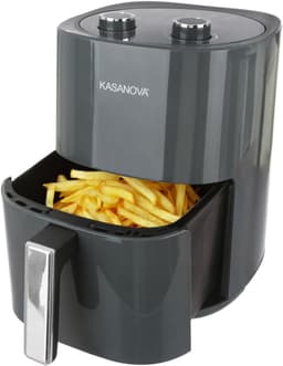 Heteluchtfriteuse Zonder Olie - Compacte Airfryer met Timer en Antiaanbaklaag — thumbnail 1