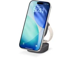 Belkin UltraCharge Pro 2-in-1 magnetische oplader - Grijs