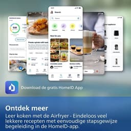 Philips 3000 Series Airfryer NA330/00 – 6,2 L – Rapid Air Plus – Kijkvenster – Touchscreen — thumbnail 8