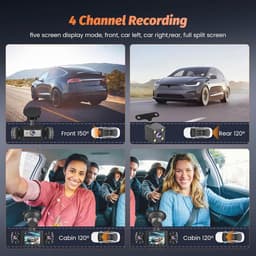 Dashcam 1080P Auto Camera met 2.4'' IPS Scherm en 170° Groothoek — thumbnail 2