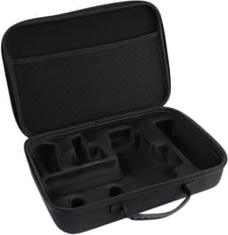 Massage Gun Houder - Draagtas voor Massage Gun - Zwart (EVA + 600D Stof + Multispandex) met Handvat en Inclusief 4 Massagekoppen — thumbnail 5