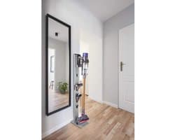 Stand Organizer voor Stofzuigers - Aluminium - Zwart/Zilver