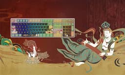 AKKO x Dunhuang Museum 5108B Plus - RGB Draadloos Hotswap Mechanisch Gaming Toetsenbord — thumbnail 2