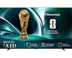 Hisense U7Q 85U79Q tv 2,16 m (85") 4K Ultra HD Smart TV Wifi Zwart, Grijs