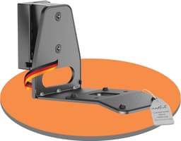 Luidsprekerhouder voor Sonos Era 300 - Wandhouder met Kabelmanagement, Draaibaar tot +/-45°, 3kg Draagkracht, Zwart — thumbnail 1