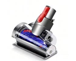 Schroefvormige klitvrije borstel - voor Dyson Steelstofzuiger V7,V8,V10,V11,V15(Niet compatibel met de V15 Detect Absolute) - Universele Stofzuigermond