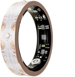 WizBay Premium Select® Bohemian Smart Ring - Pearl White - Hartslag, Slaap en Zuurstofmeting - Activiteitstracker - Maat 7 — thumbnail 1