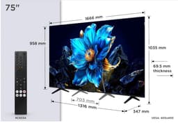 TCL 75QLED780K - 75 inch - 4K QLED - 2025 — thumbnail 3