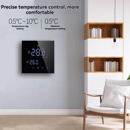 Slimme WiFi Thermostaat met Voorgeprogrammeerde Instellingen voor Vloerverwarming en Boiler — thumbnail 5