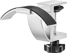 Hoofdtelefoon Standaard Tafelhouder - Geanodiseerd Aluminium - Zilver — thumbnail 1