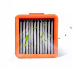 6 STUKS HEPA filter - geschikt voor UWANT D100 - D100 PLUS - D100 PRO - V8 & V10 - D5 - D5 PRO - A60 - A100 - A558 - voor robotstofzuiger - 62*57*29mm - met reinigingsborstel — thumbnail 4