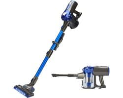 SNJY® Steelstofzuiger Draadloos - Accu Stofzuiger - Snoerloze Stofzuiger - 22.2 V - Blauw