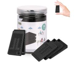 Mmgoqqt 35 Stuks - Plastic Niveauonderzetters - Wasmachine Koelkast Tafel Voetjes - Anti-Slip Trillingsdempend Voor Apparatuur