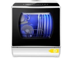 AMA® Mini Vaatwasser - Vaatwasser - Tafelvaatwasser - 42.5x42.8x45.8cm - 5 Liter