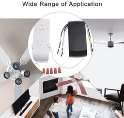 Slimme Plafondventilator met Afstandsbediening en WiFi — thumbnail 5