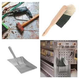Metaal Stoffer en Blik - Efficiënt Schoonmaken voor Huis en Werkplaats — thumbnail 5