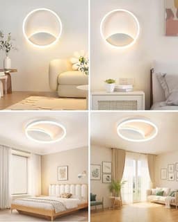 Dimbare LED plafondlamp met afstandsbediening en aanpasbare kleurtemperatuur 3000K - 6000K - 40x40cm 36W voor woonkamer, slaapkamer, keuken en meer — thumbnail 1
