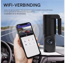 GELLDG Dashcam - Dubbele opname voor en achter - Ondersteunt SD-kaarten tot 64 GB - ADAS-rijassistentiesysteem - Nachtzicht - 1-inch IPS-display - 24/7 parkeerbewaking — thumbnail 4