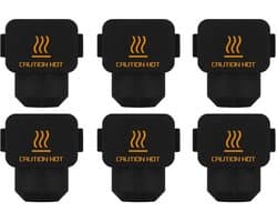 6x Siliconen Sokken voor 3D Printer Verwarmingsblok - Hoge Temperatuur Extruder Bescherming