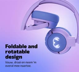Fresh 'n Rebel Code Junior - Koptelefoon kind - Kinder koptelefoon - Draadloos (Bluetooth) & Bedraad – Inclusief Aux kabel (1m) - Groovy Galaxy — thumbnail 3
