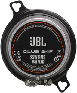 JBL Club 34F - Autospeakers - 3,5” Inch (87mm) 2-weg Coaxiaal - 75W Piek / 25W RMS - Set van 2 — thumbnail 4