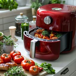 Herbruikbare Airfryer Bakvorm 20x20cm - Siliconen Accessoire — thumbnail 2