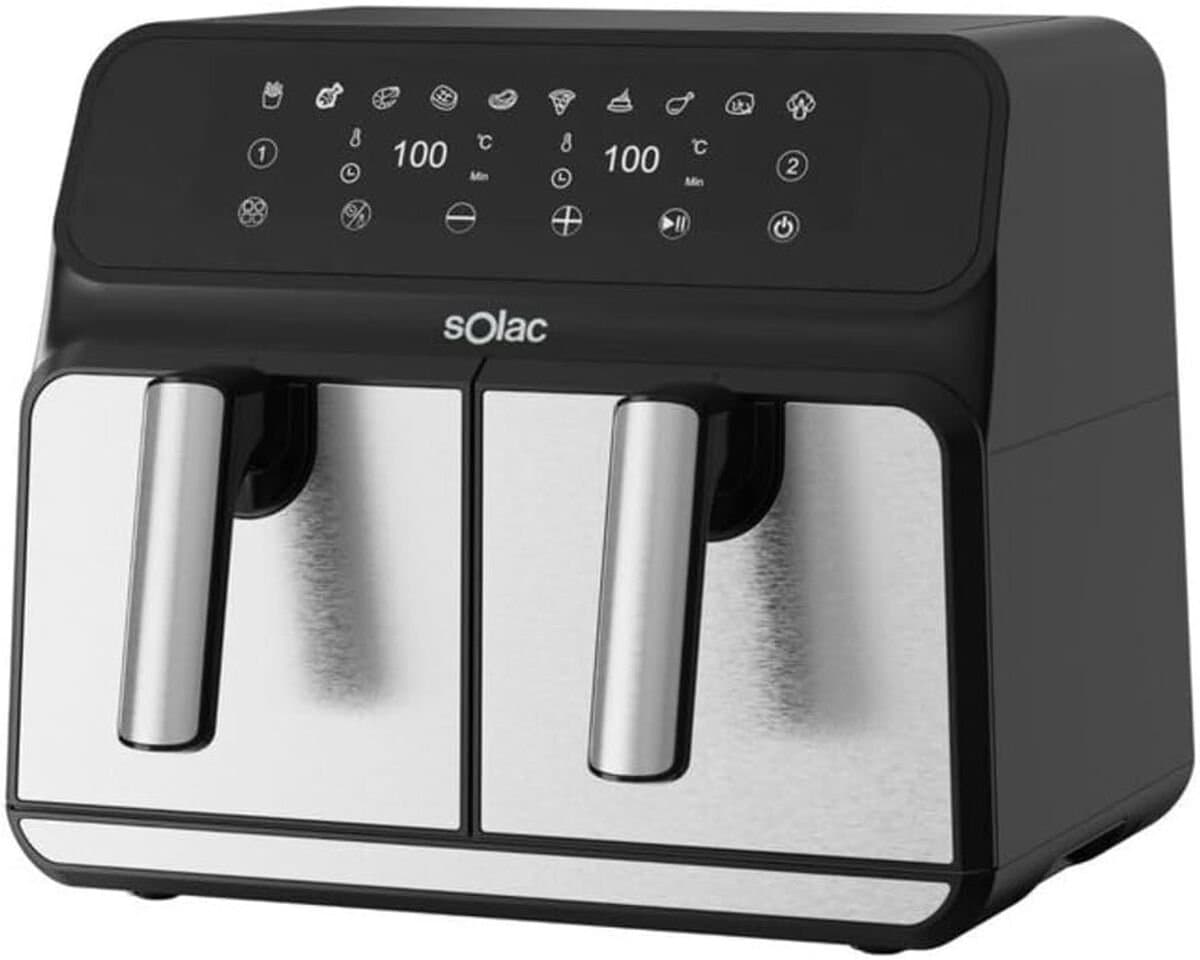 Air Fryer Solac FA1520 Black 1700 W 8 L — afbeelding 1
